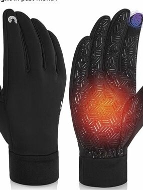 Gloves for Cool&Cold Weather Waterproof, Winter Gloves for Men Women Touch Scree